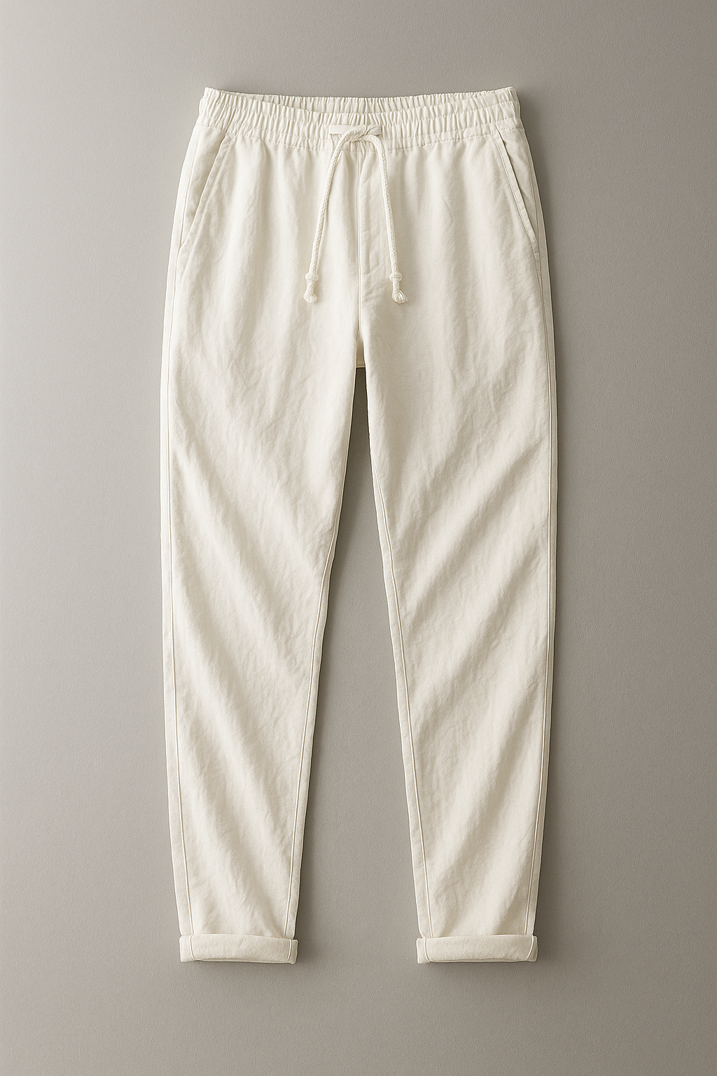 Lago | Pantalones elegantes de lino prémium