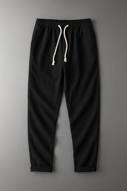 Lago | Pantalones elegantes de lino prémium