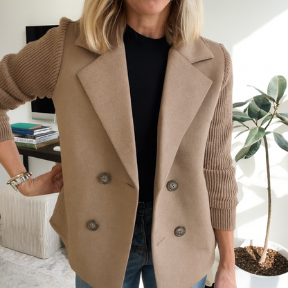 Sasha™ | Abrigo tipo blazer acanalado — Edición de aniversario