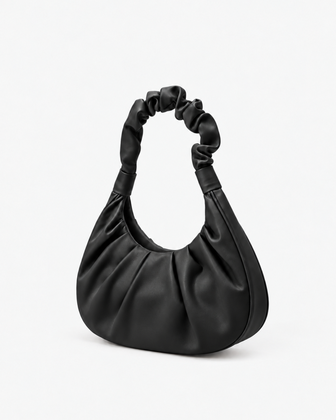 Bolsa Lina Marfil | Bolsa de hombro fruncida