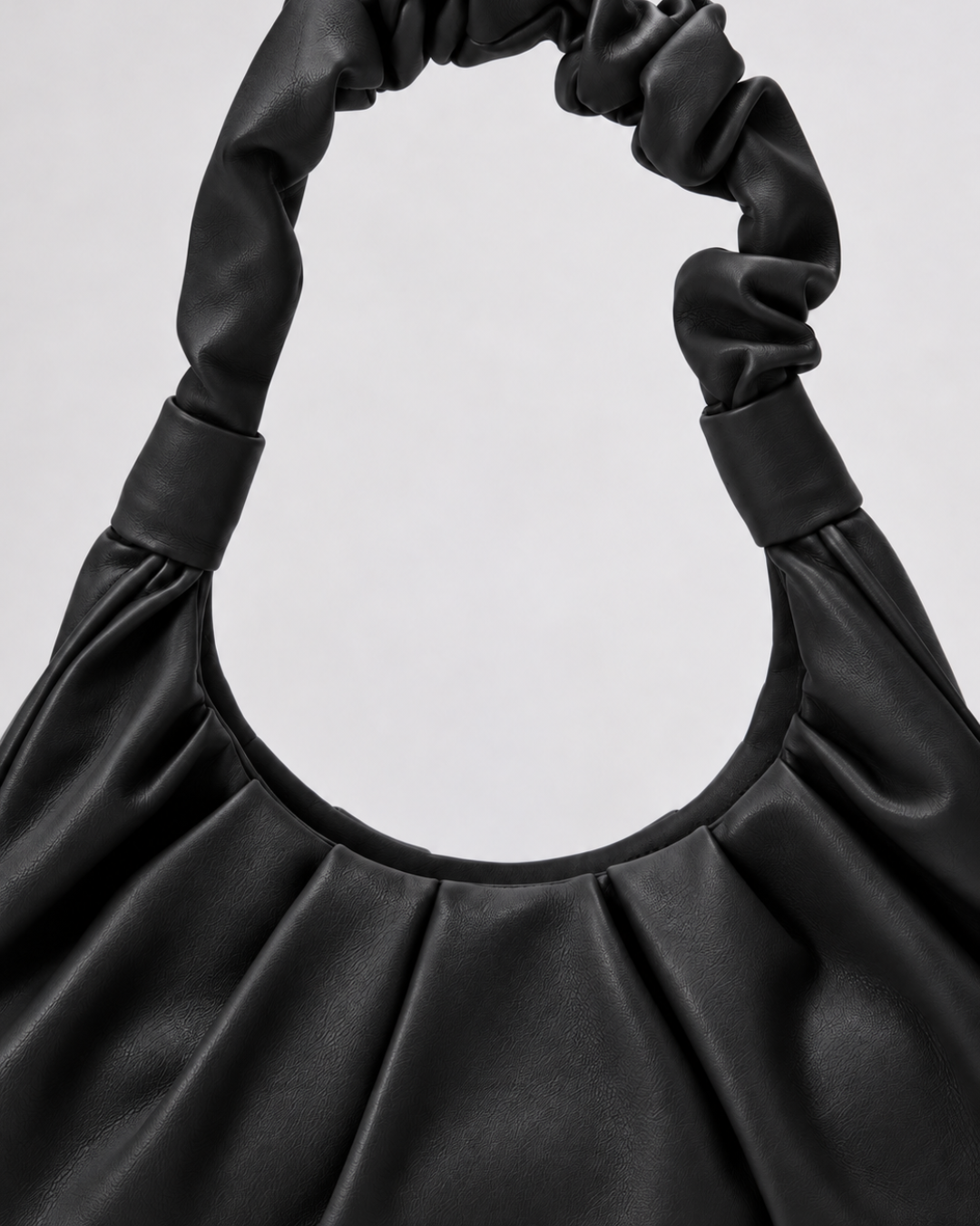 Bolsa Lina Marfil | Bolsa de hombro fruncida