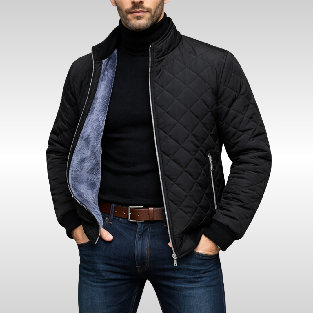 Chaqueta acolchada de diamantes Hayes™ | Capas sin esfuerzo y herencia rural