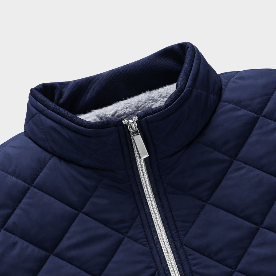Chaqueta acolchada de diamantes Hayes™ | Capas sin esfuerzo y herencia rural