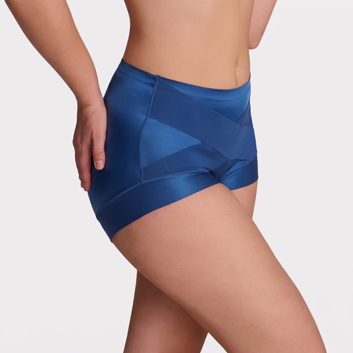 High-Waist Cross Compression Shaping Panties Multipack