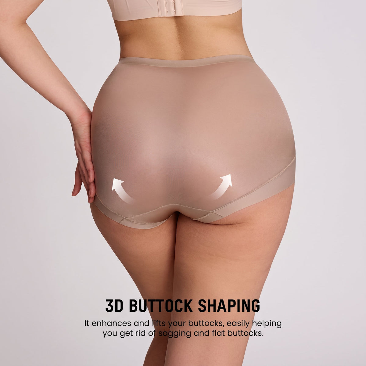 High-Waist Cross Compression Shaping Panties Multipack