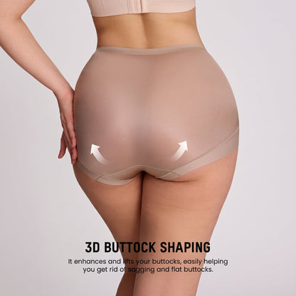High-Waist Cross Compression Shaping Panties Multipack