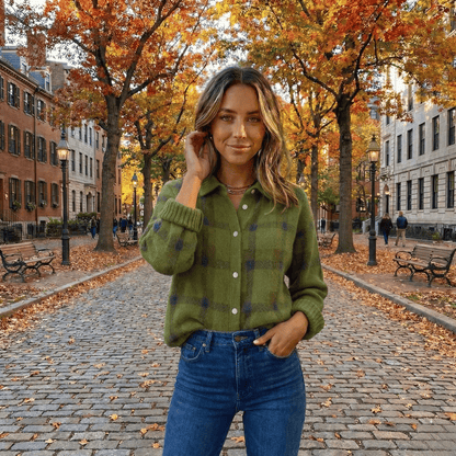 Vivienne™ | Suéter retro a cuadros