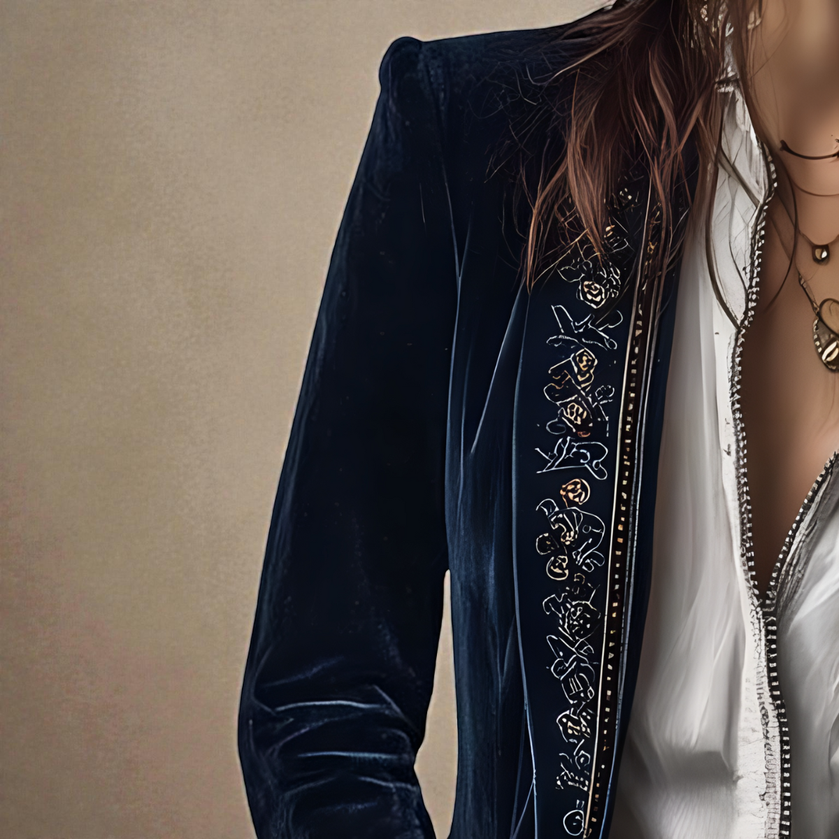 Elise™ | Luxe fluwelen jasje - Aurora Classics