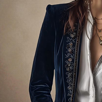 Elise™ | Luxe fluwelen jasje - Aurora Classics