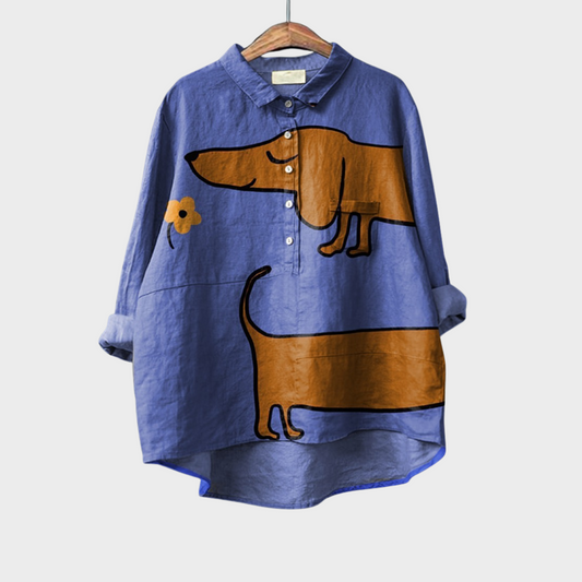Amélie | Blusa de lino para llevar tanto de día como de noche