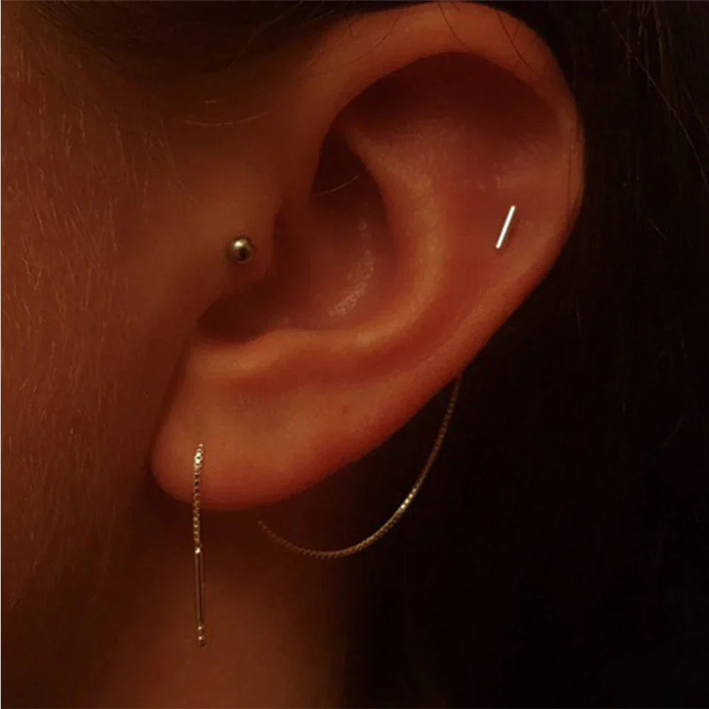 Ena Sol Chain Earrings - Aurora Classics
