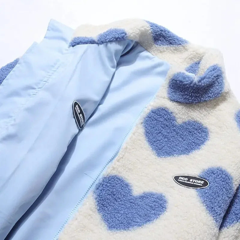 AlpenNord™ | Premium Heart winterjas – Omkeerbaar model en behaaglijke warmte voor de winter - Aurora Classics
