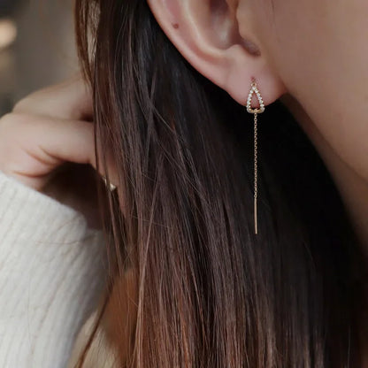 Los pendientes de borlas El Fin