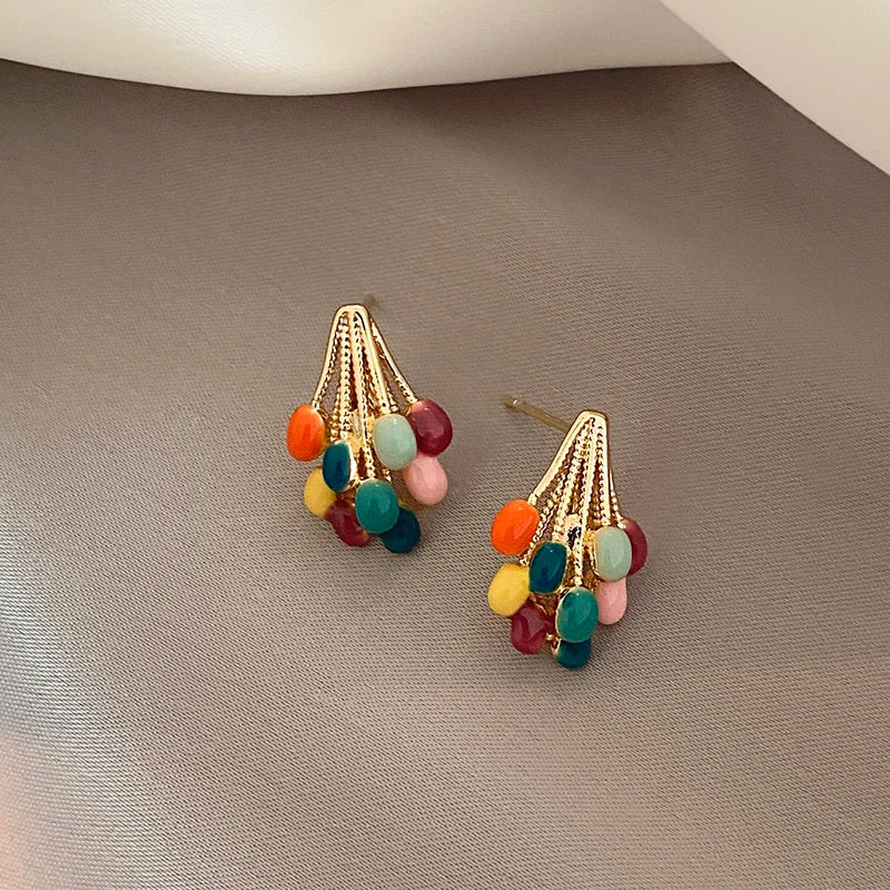 Jovelle Cluster Earrings - Aurora Classics