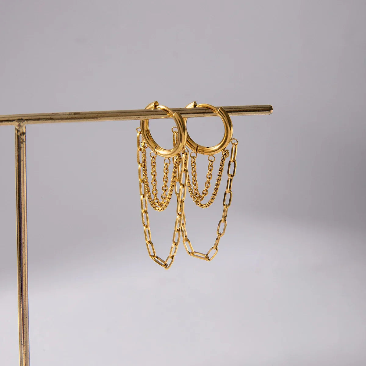 Chainfall Studio Hoop Earrings - Aurora Classics