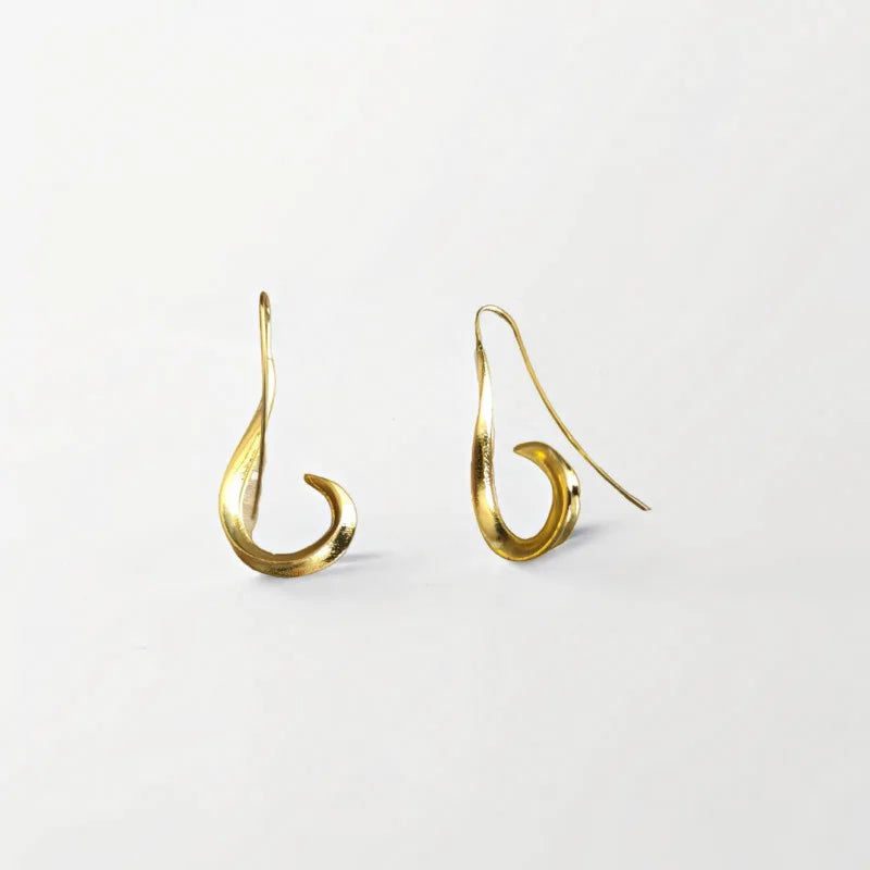 Caltra Vienne Twin Fold Earrings - Aurora Classics