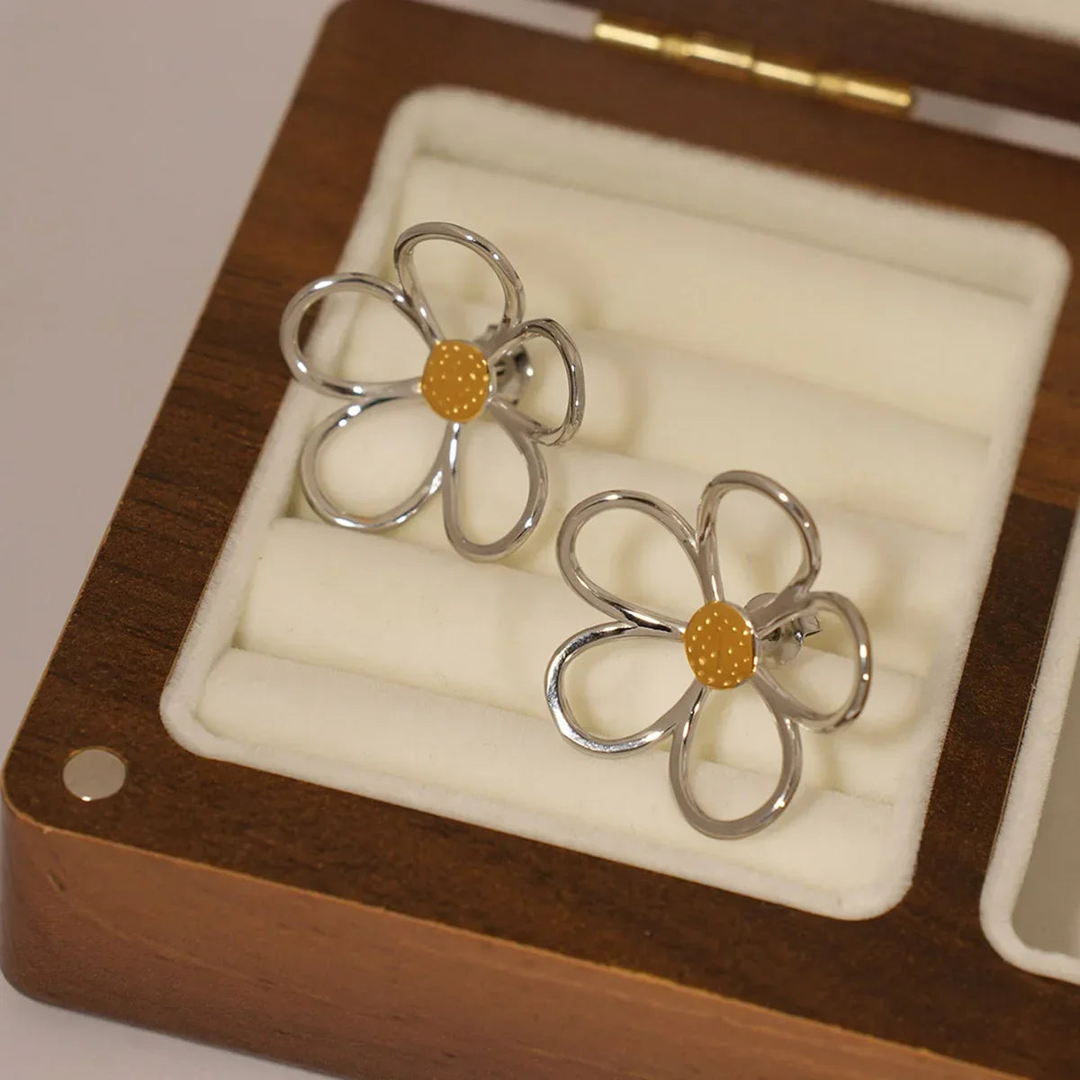 Sunbound Sterling Silver Petal Earrings - Aurora Classics