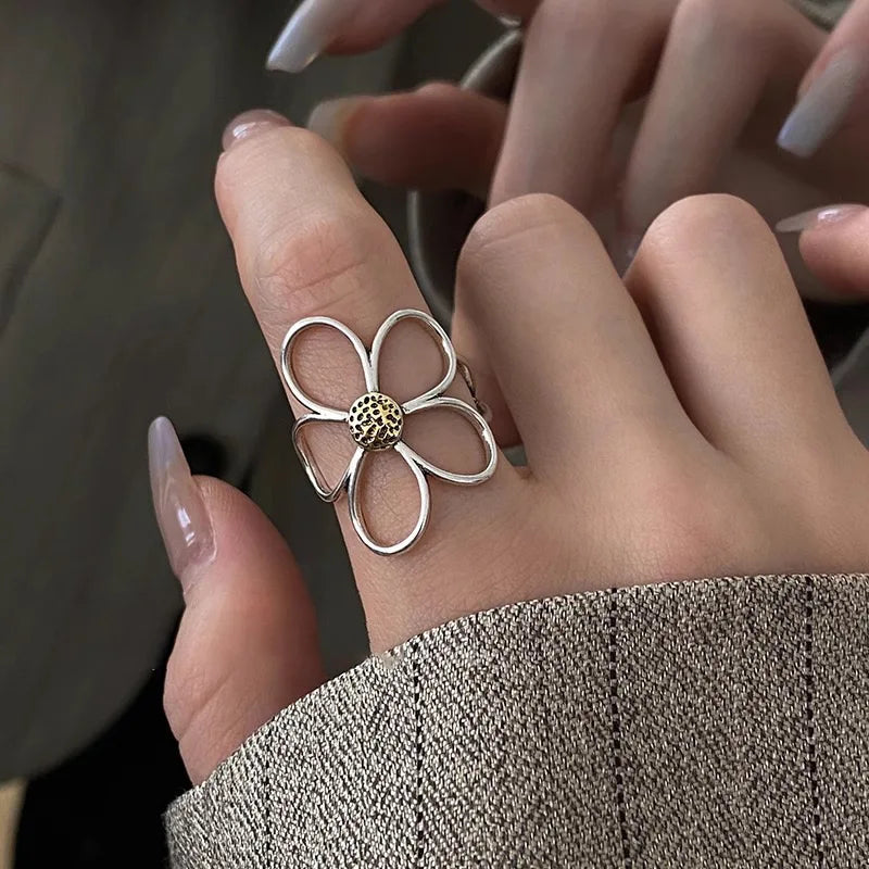 Sunbound Sterling Silver Petal Ring - Aurora Classics