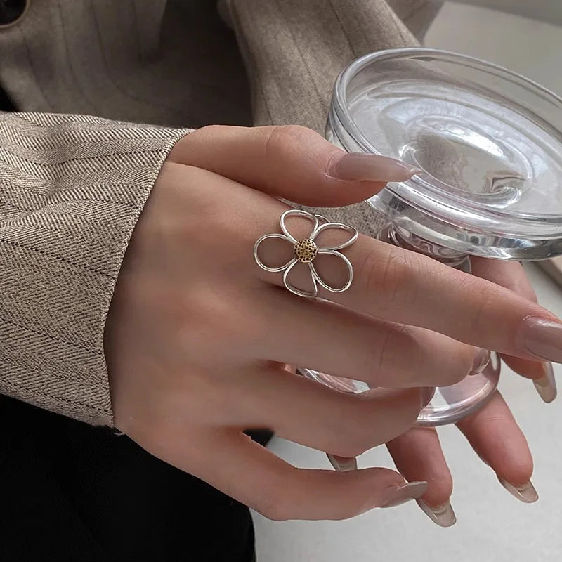 Sunbound Sterling Silver Petal Ring - Aurora Classics