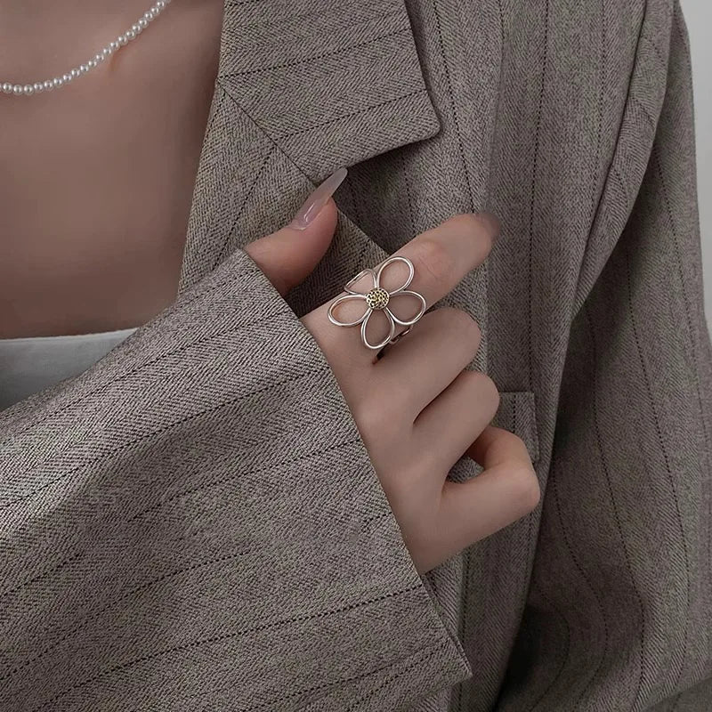 Sunbound Sterling Silver Petal Ring - Aurora Classics