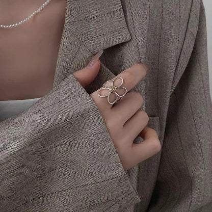 Sunbound Sterling Silver Petal Ring - Aurora Classics