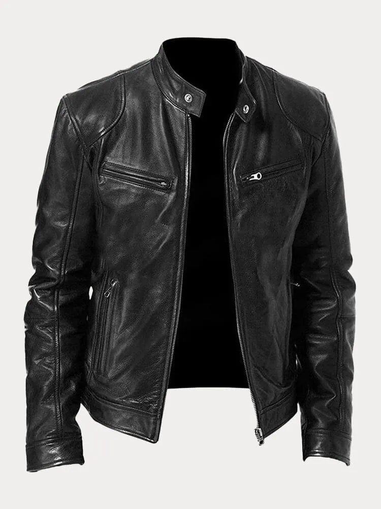 Magne™ | Chaqueta de Cuero Patrimonial Premium