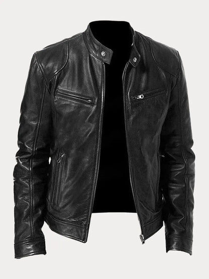 Magne™ | Chaqueta de Cuero Patrimonial Premium