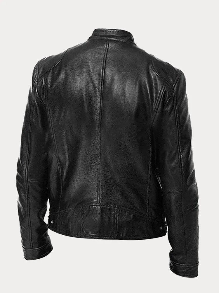Magne™ | Chaqueta de Cuero Patrimonial Premium