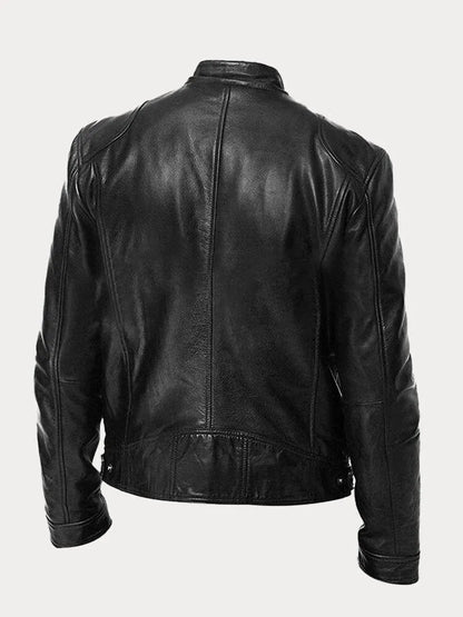 Magne™ | Chaqueta de Cuero Patrimonial Premium