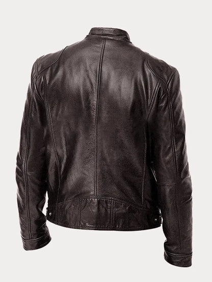 Magne™ | Chaqueta de Cuero Patrimonial Premium