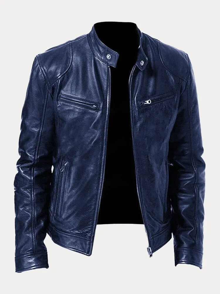 Magne™ | Chaqueta de Cuero Patrimonial Premium