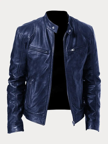 Magne™ | Chaqueta de Cuero Patrimonial Premium