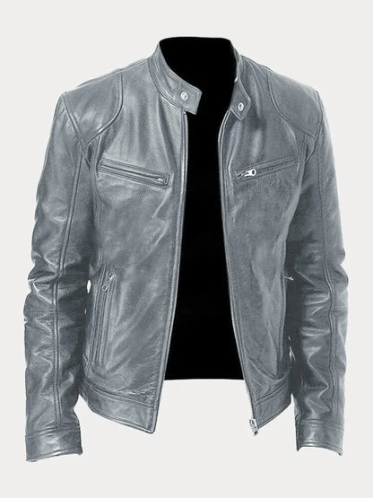 Magne™ | Chaqueta de Cuero Patrimonial Premium