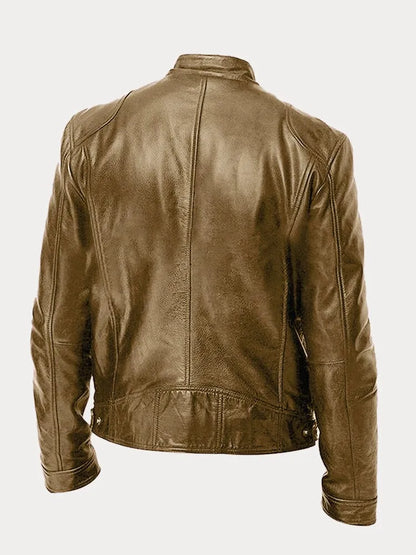 Magne™ | Chaqueta de Cuero Patrimonial Premium