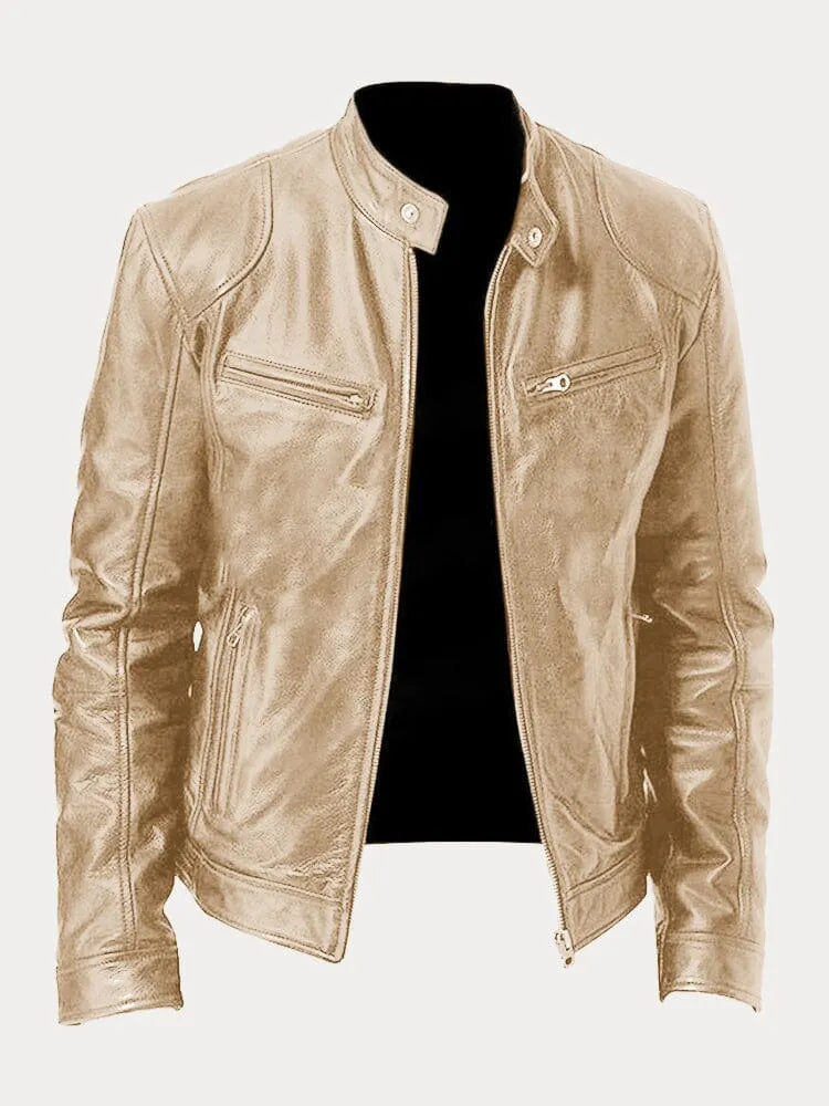 Magne™ | Chaqueta de Cuero Patrimonial Premium