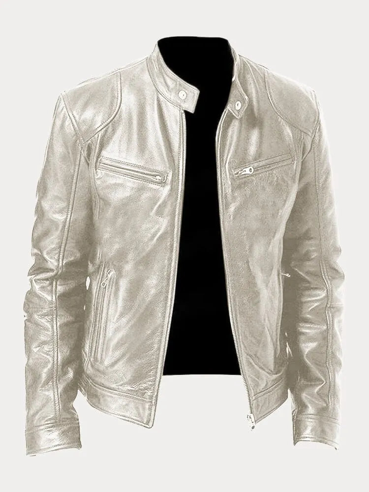 Magne™ | Chaqueta de Cuero Patrimonial Premium