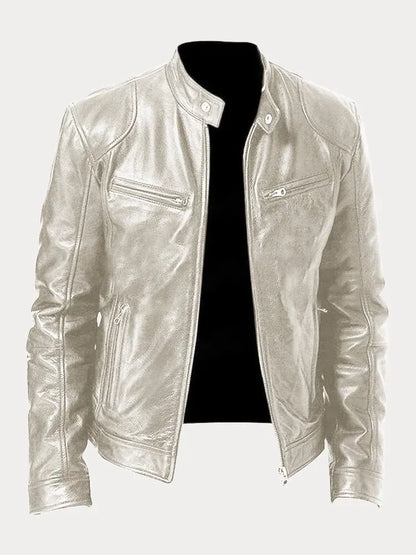 Magne™ | Chaqueta de Cuero Patrimonial Premium