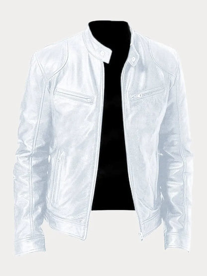 Magne™ | Chaqueta de Cuero Patrimonial Premium