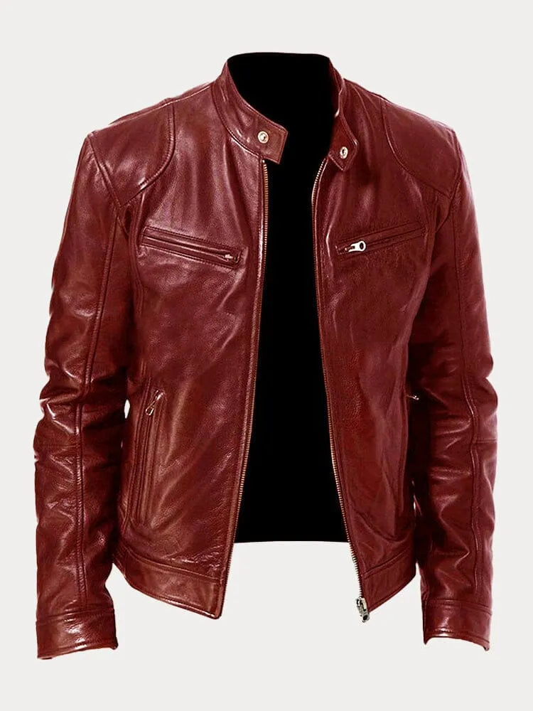 Magne™ | Chaqueta de Cuero Patrimonial Premium