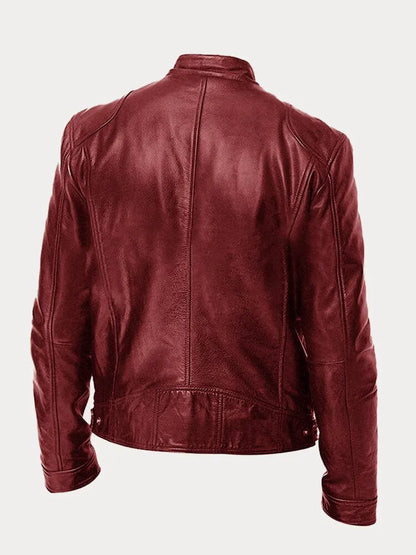 Magne™ | Chaqueta de Cuero Patrimonial Premium