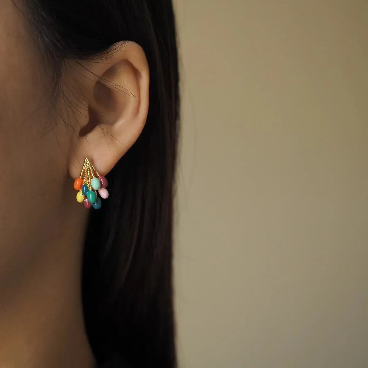 Jovelle Cluster Earrings - Aurora Classics