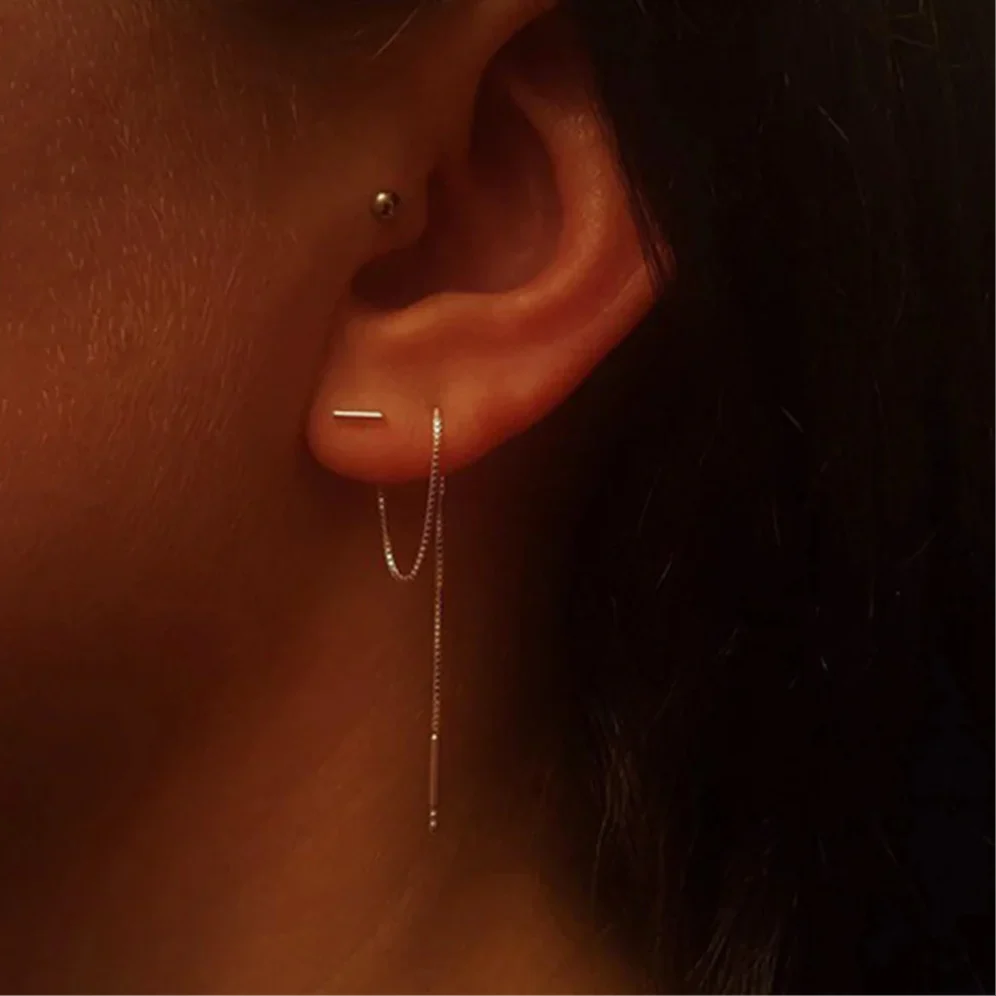 Ena Sol Chain Earrings - Aurora Classics