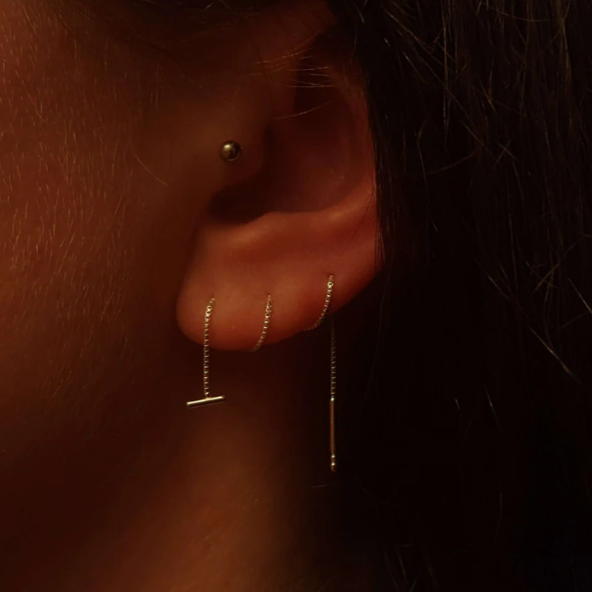 Ena Sol Chain Earrings - Aurora Classics