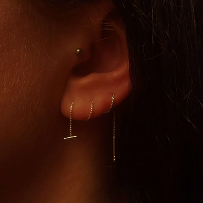 Ena Sol Chain Earrings - Aurora Classics