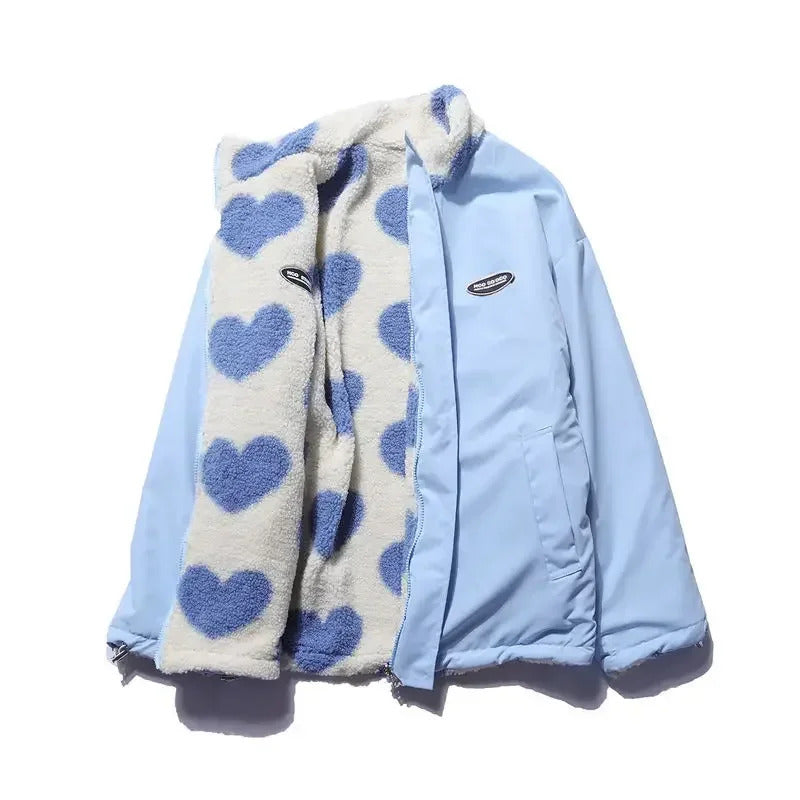 AlpenNord™ | Premium Heart winterjas – Omkeerbaar model en behaaglijke warmte voor de winter - Aurora Classics