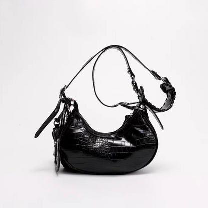 Bolso de Hombro "Meadow" con Remaches y Monedero