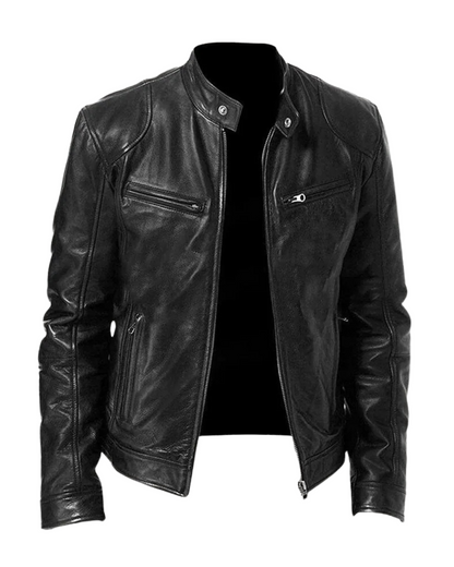 Magne™ | Chaqueta de Cuero Patrimonial Premium