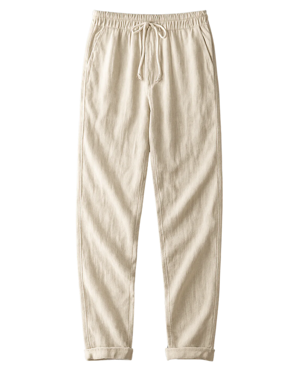 Lago | Pantalones elegantes de lino prémium