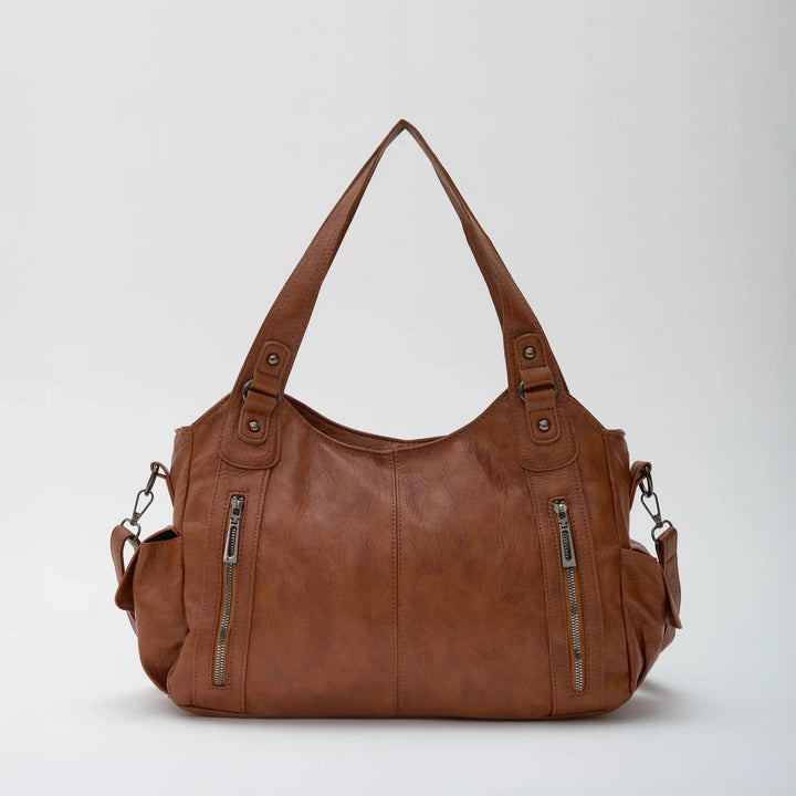 Bolso Tote Casual "Marlow" con Bolsillos Frontales