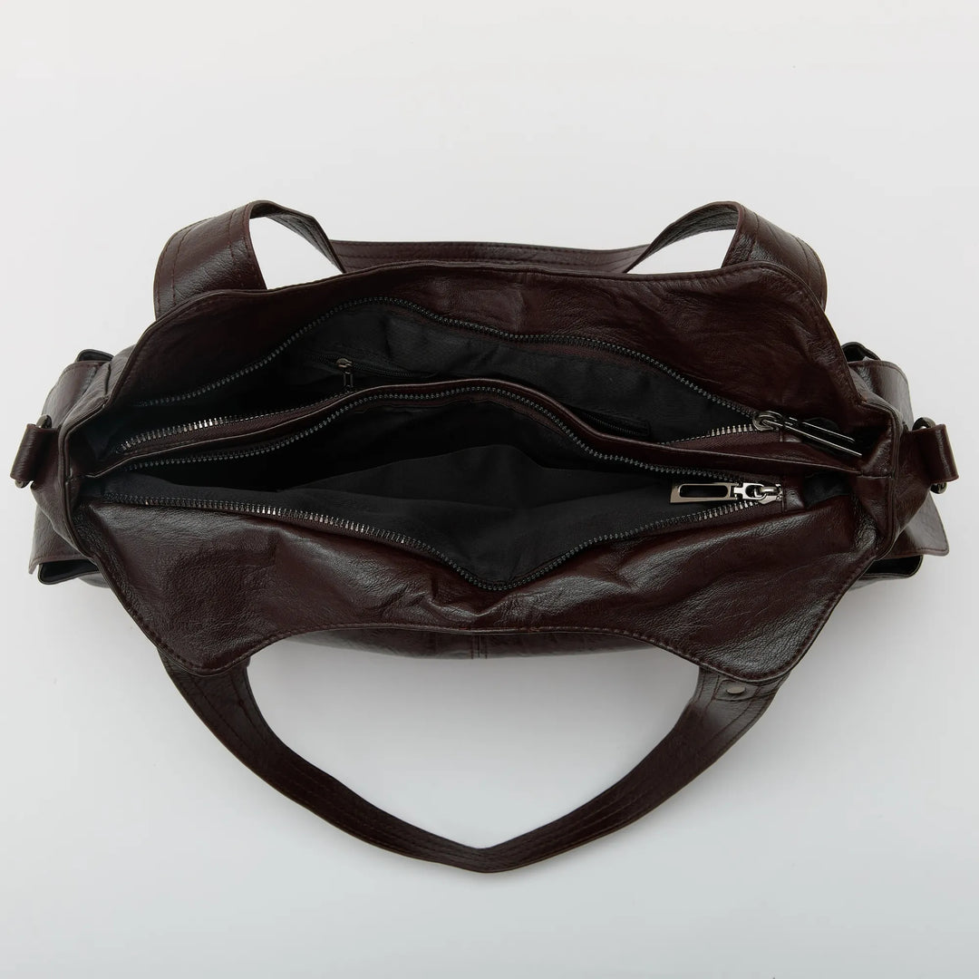 Bolso Tote Casual "Marlow" con Bolsillos Frontales